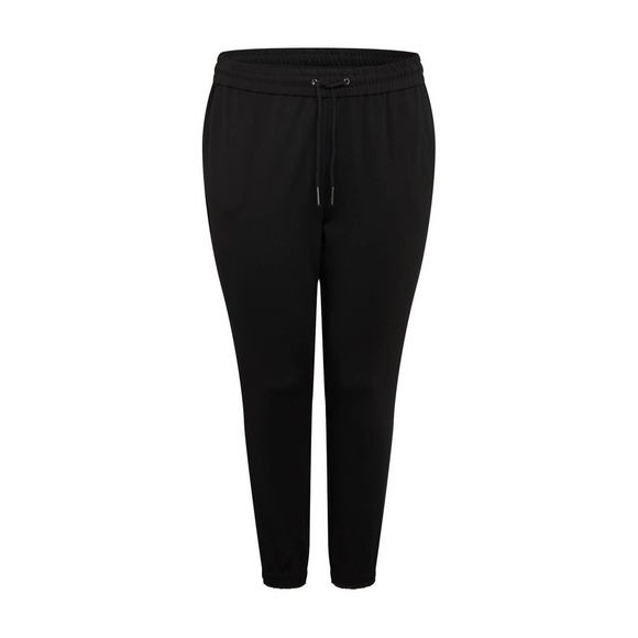 NEW Vero Moda Loose Curve Track Pants Black Women's Size Large - Picture 2 of 11